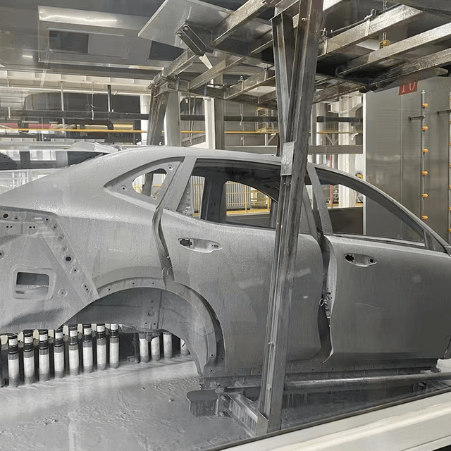 Автомобильная линия электрофореза