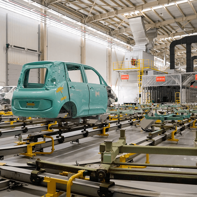 Линия покраски автомобилей