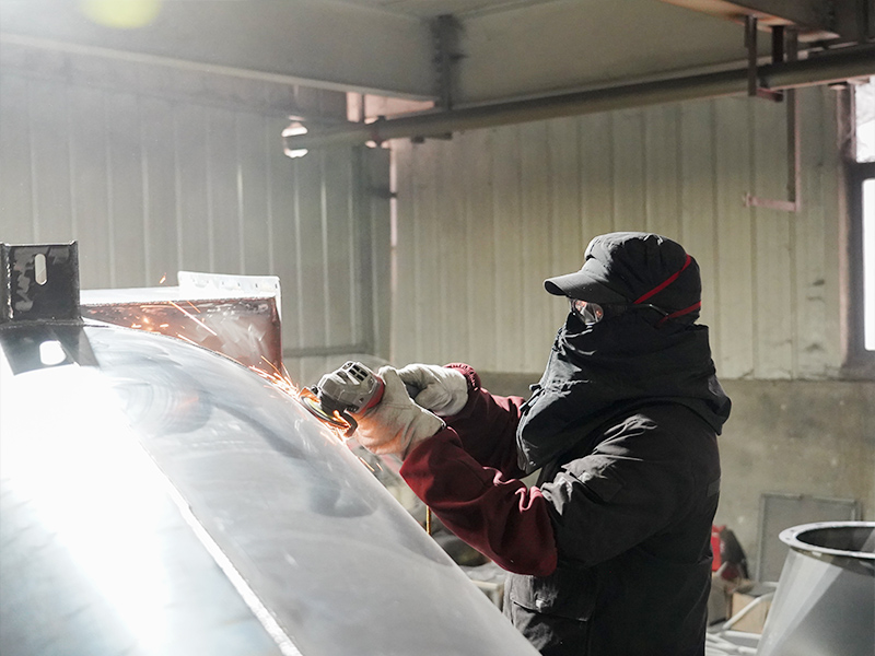 Участок производства оборудования для линий нанесения покрытий