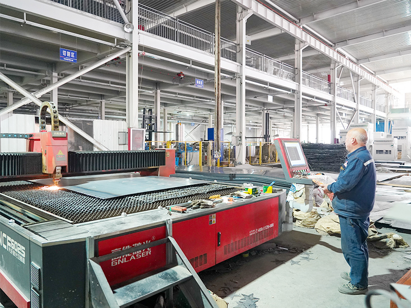 Участок сборки и испытаний линии нанесения покрытий